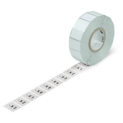 WAGO Tasterschild 210-850 | 26,5x18 mm | selbstklebend | ohne Beschriftung | halogenfrei | silber