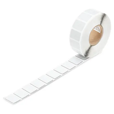 WAGO Tasterschild 210-852 | 27x19 mm | selbstklebend | ohne Beschriftung | silber | 350 Stück/Rolle