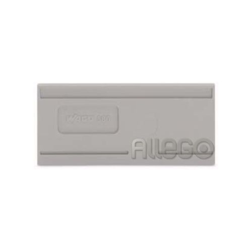 Bild: WAGO Trennwand 2mm, grau 880-326