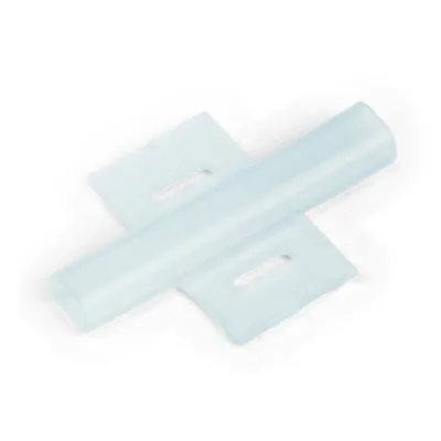 WAGO Tülle 211-829 | Kabelmarkierung für 211-821 | 23 mm lang | dünnwandig | transparent | Kunststoff | 200 Stück