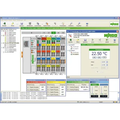 WAGO IO-CHECK USB-Kit 759-302/000-923 | Steuerungs-Software Windows | Diagnose & Konfiguration | Mehrsprachig