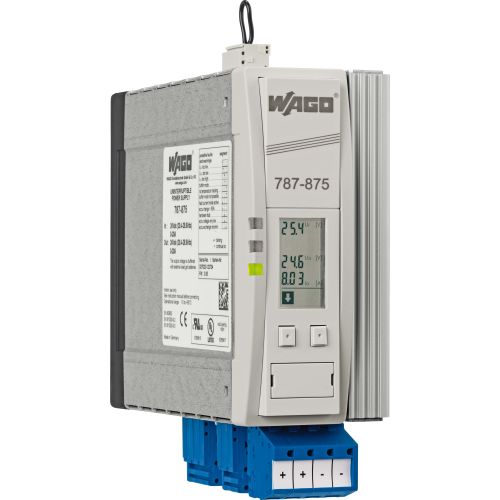 Bild: WAGO USV Lade und Kontrolleinheit 787-875 24VDC 20A Pufferzeit 10-600s