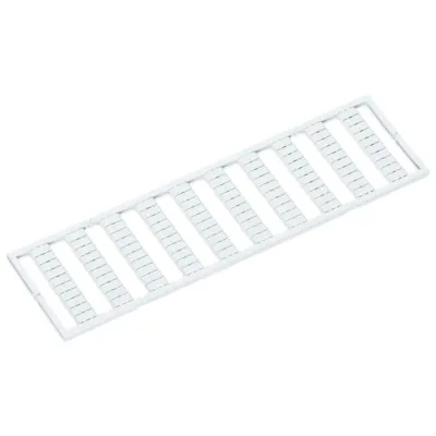 WAGO WMB-Beschriftungskarte 793-5509 | Klemmenmarkierung 151-200 | Raster 5mm | dehnbar 5-5,2mm | weiß