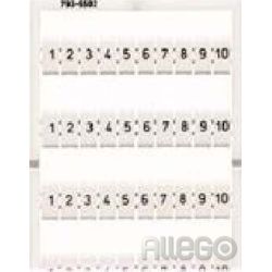 Wago WMB-Bezeichnungssystem W:1-50 (2x) 793-4566
