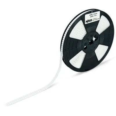 WAGO Klemmenmarkierung WMB-Inline 2009-115 | 1.500 Stück | 5-5,2 mm | unbedruckt | weiß | für Smart Printer