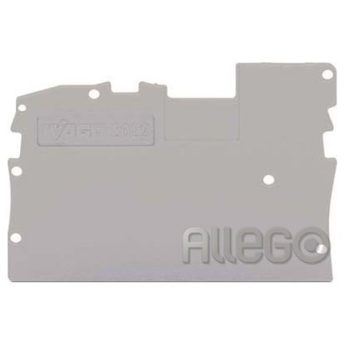 Bild: Wago X-COM S 1L-1PIN Abschlussplatte 2022-1291 grau Wago X-COM S 1L-1PIN Abschlu