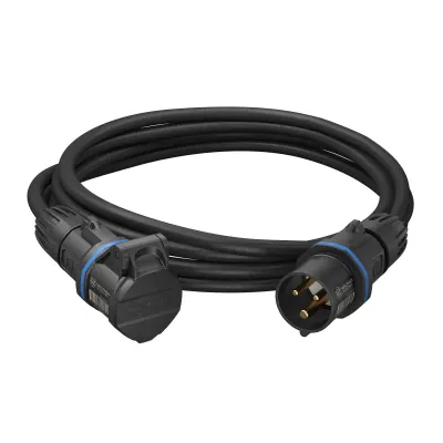 WALTHER 39100302250100 CEE NEO-Leitung mit Stecker und Kupplung