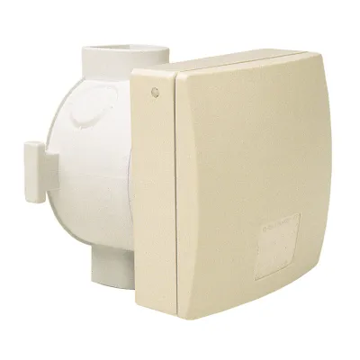 Walther Wandsteckdose 416 MONDO | CEE 16A 5-polig | 400V | IP44 | UP | perlweiß RAL1013 | flache Abdeckung