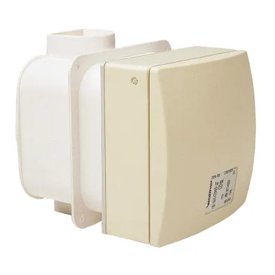 Walther Werke Wandsteckdose 436 | CEE-Steckdose 32A 5-polig 400V 6h IP44 Unterputz | Kunststoff perlweiß RAL1013