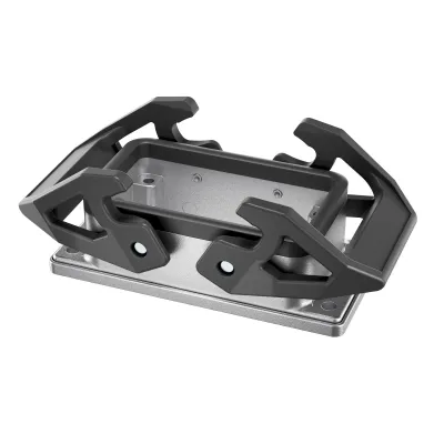 Walther Anbaugehäuse 714110 B10 | Rechteckig 29mm | Alu pulverbeschichtet | IP65 | Querverriegelung | UV-beständig