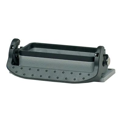 Walther Anbaugehäuse B6 714306 | Aluminium Druckguss | 29mm hoch | Längsbügel Verriegelung | IP65 | rechteckig