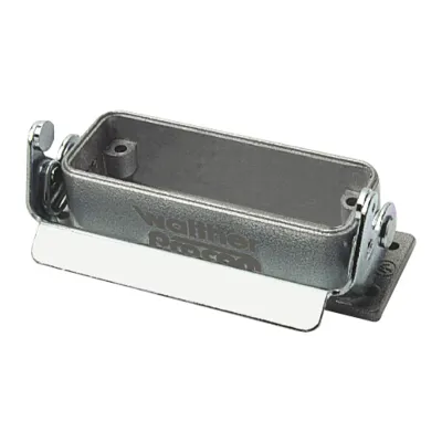 Walther Werke Anbaugehäuse 704316 A16 | Aluminium Druckguss | 26 mm | IP65 | Längsbügel | korrosions- & UV-beständig