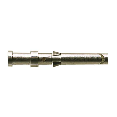 Walther Buchsenkontakt D 720508 | Crimpanschluss 0,75-1mm² 19-18AWG | massiv gedreht | versilbert | Messing | 10A
