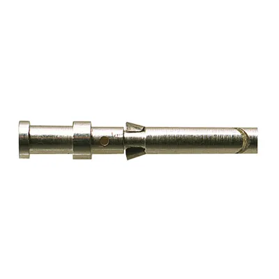 Walther Buchsenkontakt D 720508 | Crimpanschluss 0,75-1mm² 19-18AWG | massiv gedreht | versilbert | Messing | 10A