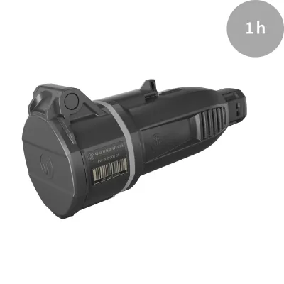 WALTHER CEE NEO Kupplung FW310501CC | 16A 5-polig | One-Touch | Käfigzugfeder | IP54 | schraublose Klemme | grau