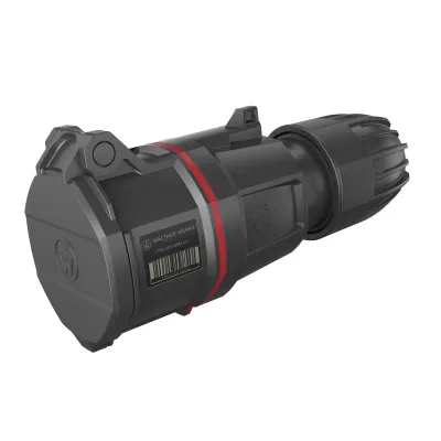 WALTHER CEE-Kupplung FW331506CC | NEO Classic 32A 5-polig | IP54 | 400V 6h | schraublose Klemme | Kunststoff | rot