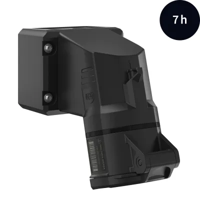 Walther CEE Wandsteckdose FW111507SK | 16A 5-polig | 7h | IP54 | 500V | Aufputz | Schraubklemme | schwarz