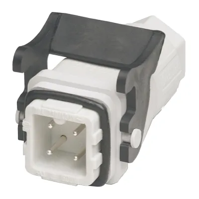 Walther Kupplungsgehäuse A3 700726 63mm hoch LVB mit Buchseneinsatz Schneid-Klem