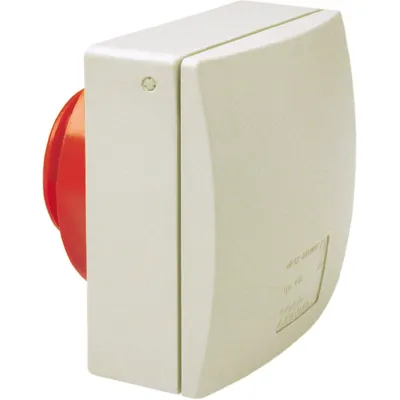 Walther CEE-Anbaudose 435 RW | 32A 5-polig | 400V 6h IP44 | MONDO Serie | Flansch 90x90mm | Kunststoff | rot