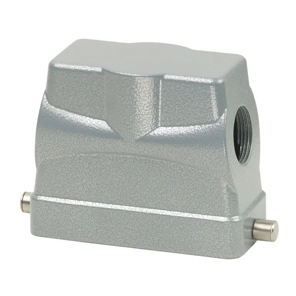 Walther Tüllengehäuse B16 P718616 | Aluminium | IP65 | 1xM25 seitlich | korrosions- & UV-beständig | grau