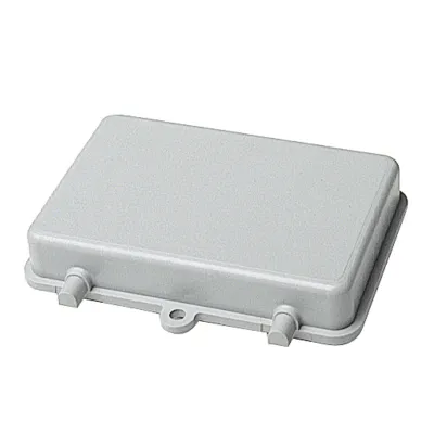 WALTHER Schutzdeckel A32 QVN 700627 | rechteckig | Kunststoff | mit Dichtung & Fangschnur | IP65 | UL94 V0 | grau