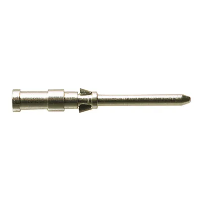 Walther Stiftkontakt D 720519 | Stiftkontakt Crimp 1,5mm² 16 AWG | gedreht | versilbert | Messing | max. 10A | 1 Stück