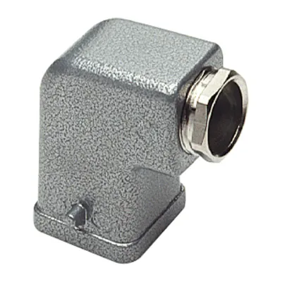 Walther Tüllengehäuse T702603MS A3/A4 | Steckergehäuse Zinkdruckguss | 48mm | M20 seitlich | IP65 | UV-beständig