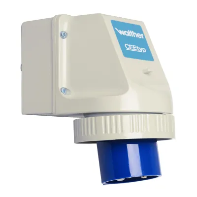 Walther Wandgerätestecker 32A 3P 230V 6h IP67 638306