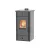 Bild: WAMSLER Kaminofen KF 188-16 Luke | 8 kW | Kochfunktion | Raumheizvermögen 182 m³ | Holz & Briketts | anthrazit