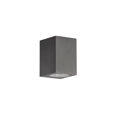 CMD | Außenwandleuchte 9042 | GU10 Fassung | Aluminium-Druckguss | IP65 | anthrazit | 100x70x78mm