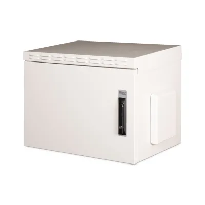 DIGITUS Wandgehäuse DN-19 07U-I-OD | 7HE 19 Zoll Outdoor Netzwerkschrank IP55 | 490x600x450mm | Grau RAL 7035