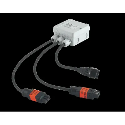 WAREMA Parallelsteuergerät AP 1002420 | Trennrelais Jalousie | 230V 3A | für 2 Antriebe | Aufputz | Zentraleingang