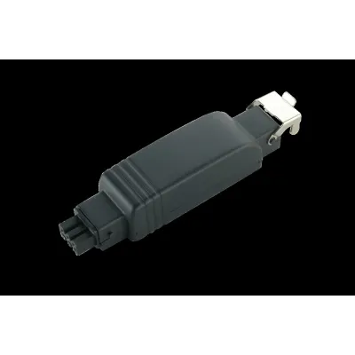 WAREMA EWFS Zwischenstecker Dimmer 1002777 Funkempfänger | 433,92 MHz | 230V AC | IP54 | 2 Relais | schwarz