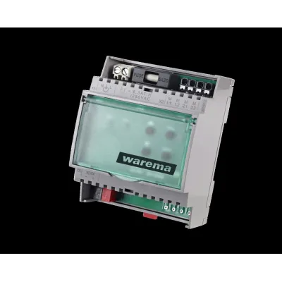 WAREMA KNX Sonnenschutzaktor SA 2M230 REG 2014568 | 2 Kanäle | Jalousieantrieb | Handbedienung | LED | IP30 | max. 500W