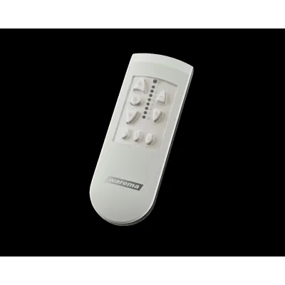 WAREMA Funksender EWFS Handsender 8-Kanal 2035343 | 433,92 MHz | Reichweite 25m | batteriebetrieben | weiß