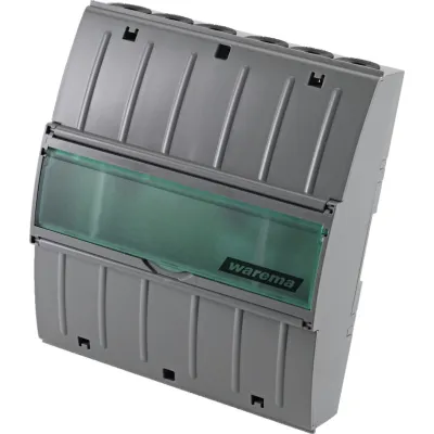 Warema Motorsteuereinheit MSE Kompakt 4 AP 2016486 | für 4x 230V Sonnenschutzantriebe | Zeit-/Permanentlogik | IP30