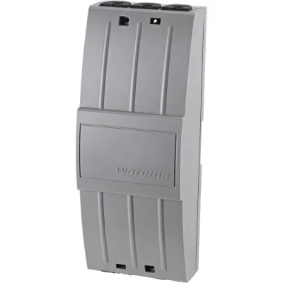 Warema Motorsteuereinheit MSE Kompakt 1 AP 1002764 | Sonnenschutzantriebe 230V | Aufputz | 1 Motor | Edelstahl | Grau