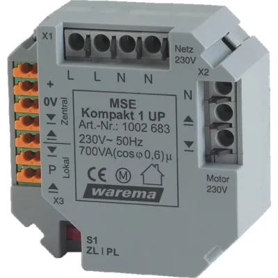 Warema Motorsteuergerät MSE Kompakt 1 UP 230V | Unterputz | Sonnenschutzantriebe | IP20