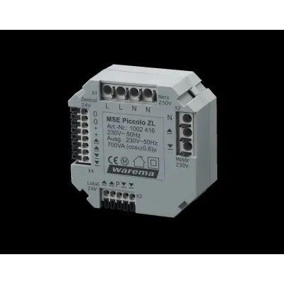 Warema Motorsteuereinheit MSE Piccolo ZL 1002416 | 230V Sonnenschutzantrieb | UP | Zeitlogik | Gruppensteuerung | IP20