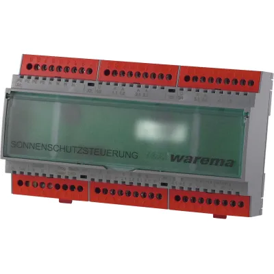 WAREMA Schaltaktor 4M REG 1002655 | Jalousieaktor | 4 Ausgänge | 12 Eingänge | für climatronic® | REG-Montage