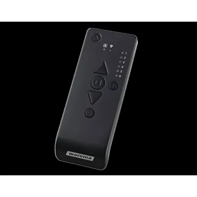 WAREMA WMS Handsender plus 2031130 Funkfernbedienung | 6 Kanäle | bis 50 Geräte | lernfähig | 2400MHz | bidirektional