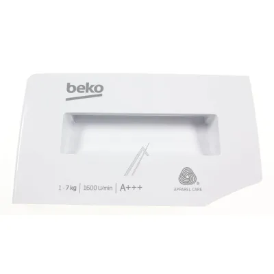 Waschmaschinen-Abdeckung für Beko C00896137 Waschmittelschublade