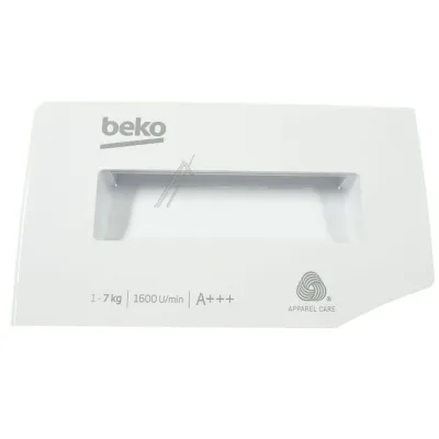 Waschmaschinen-Abdeckung für Beko C00899597 Schublade, Waschmittel
