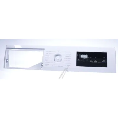 Waschmaschinen-Bedienblende Bosch Siemens 11057252 Vorderseite, Weiß