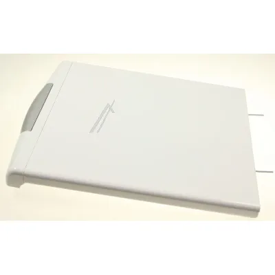 Waschmaschinen-Deckel für Whirlpool Indesit 481010541449 weiß, silberner Griff