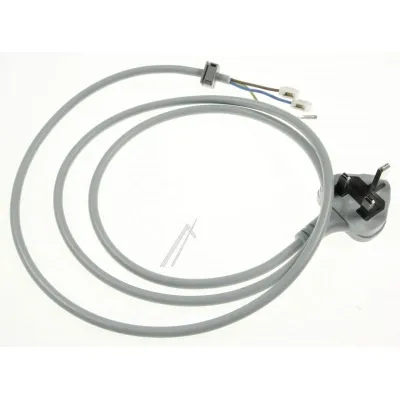 Waschmaschinen-Netzkabel Vestel 32017185 UK-Stecker, grau