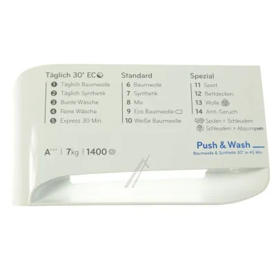 Waschmaschinen-Schubladendeckel Whirlpool Indesit 488000517875 weiß