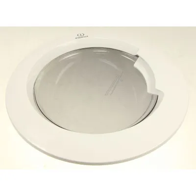 Waschmaschinen-Tür Whirlpool Indesit 488000509881 Weiß