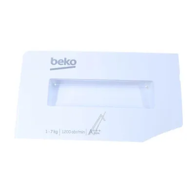 Waschmaschinenschublade für Beko/Grundig/Arçelik 2420709693 Frontblende, weiß