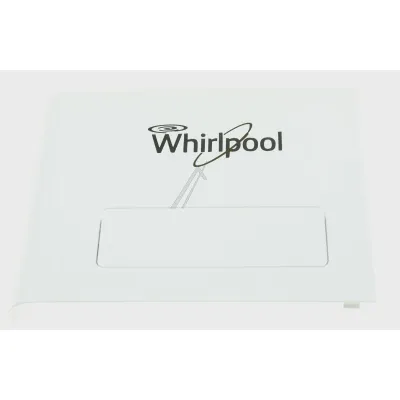 Waschmittelfachblende für Waschmaschine Whirlpool 481010778954 Griff Schublade